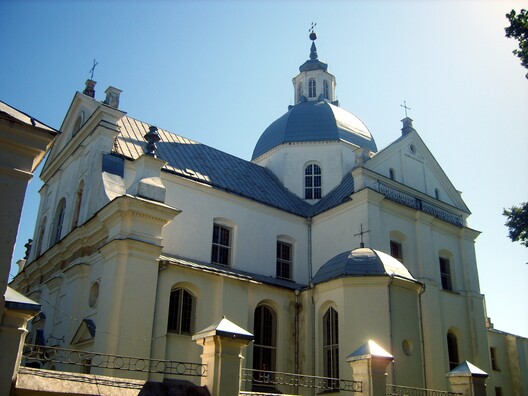 Касцёл Божага Цела (выгляд да рэстаўрацыі) Касцёл Божага Цела (выгляд да рэстаўрацыі)