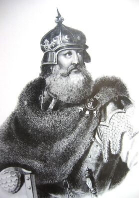 Вялікі князь літоўскі Кейстут Гедымінавіч. Крыніца: wikipedia.org﻿