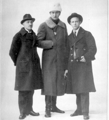 Клаўдзій Дуж-Душэўскі злева Клаўдзій Дуж-Душэўскі злева