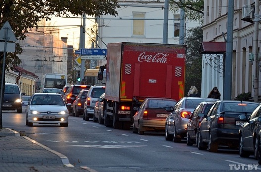 Корак у старым цэнтры Гродна Корак у старым цэнтры Гродна