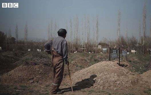 Кадр з фільма-расследавання ВВС Кадр з фільма-расследавання ВВС