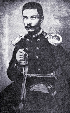 Падпалкоўнік Рамуальд Траўгут (здымак 1862 года) Падпалкоўнік Рамуальд Траўгут (здымак 1862 года)