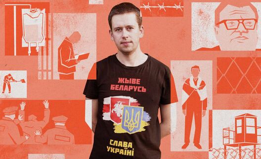 Валянцін Лабачоў. Малюнак: Марыя Талстова / Медыязона Валянцін Лабачоў. Малюнак: Марыя Талстова / Медыязона