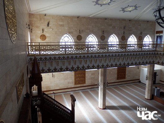 Інтэр'ер Мінскай Саборнай мячэці Інтэр'ер Мінскай Саборнай мячэці