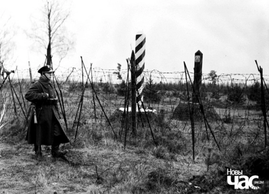На савецка-польскай мяжы пад Стоўбцамі, 1939 год. Фота з архіву Ігара Мельнікава На савецка-польскай мяжы пад Стоўбцамі, 1939 год. Фота з архіву Ігара Мельнікава