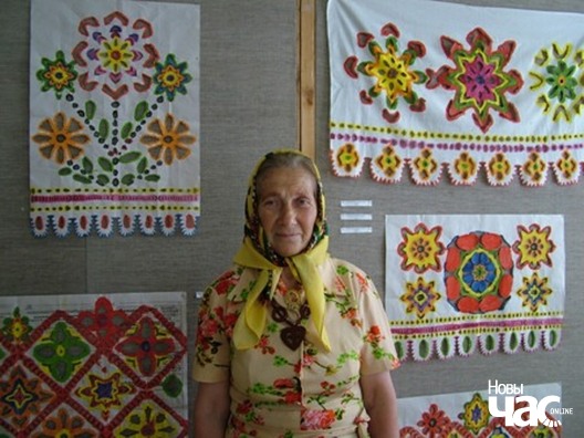 Наталля Адзінец з вёскі Засмужжа. Фота Наталлі Сухой Наталля Адзінец з вёскі Засмужжа. Фота Наталлі Сухой