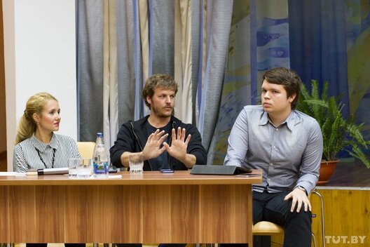 Франчэска Басалецці (у цэнтры). Фота: Ганна Довгель,
TUT.BY Франчэска Басалецці (у цэнтры). Фота: Ганна Довгель,
TUT.BY