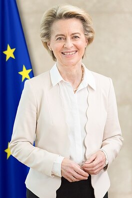 Старшыня Еўрапейскай камісіі Урсула фон дэр Ляен. Фота: wikipedia.org Старшыня Еўрапейскай камісіі Урсула фон дэр Ляен. Фота: wikipedia.org