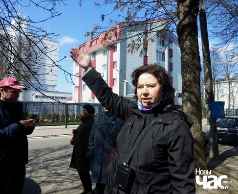Вуліца Фабрыцыуса ідзе паралельна колішняй Правадной Вуліца Фабрыцыуса ідзе паралельна колішняй Правадной