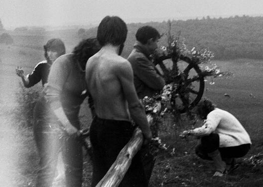 «Талакоўцы» на Купаллі. Строчыцы. 1987 год «Талакоўцы» на Купаллі. Строчыцы. 1987 год