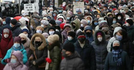 58-гадовай жанчыне за Марш пенсіянераў прысудзілі 15 сутак