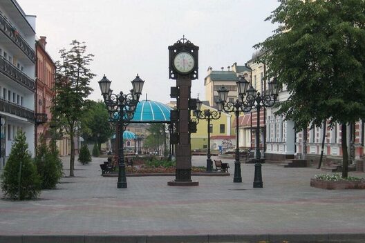 Цэнтральная пешаходная вуліца Брэста. Фота: t.me/Rogachuk Цэнтральная пешаходная вуліца Брэста. Фота: t.me/Rogachuk
