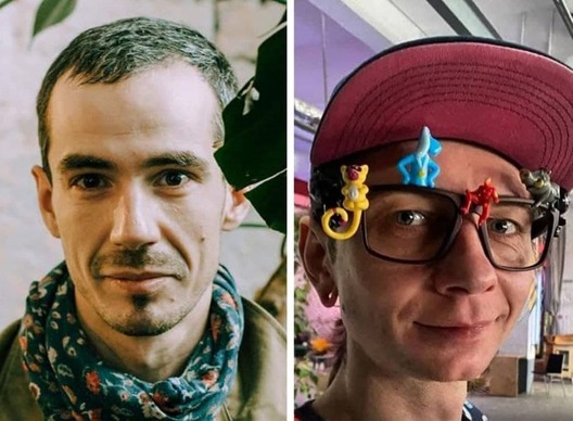 Аляксандр Багданаў і Максім Крук Аляксандр Багданаў і Максім Крук