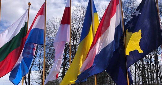 У Беларусі завялі крымінальную справу за замену сцяга ў Бухенвальдзе