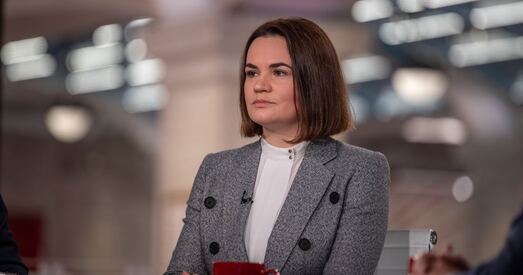 Святлана Ціханоўская: «Цяпер галоўнае пытанне — ці ўцягнуць два дыктатары ў крывавую бойню беларусаў