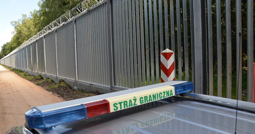 Польшча пабудавала плот на мяжы з Беларуссю