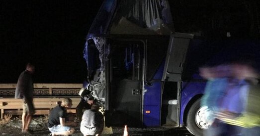Беларускі аўтобус трапіў у ДТЗ пад Адэсай