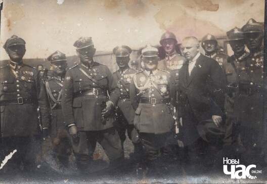 Польскія вайскоўцы і чыноўнікі, 1930-я гады, Пінск Польскія вайскоўцы і чыноўнікі, 1930-я гады, Пінск