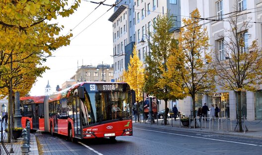 Праспект Гедыміна ў Вільні. Фота Delfi Праспект Гедыміна ў Вільні. Фота Delfi