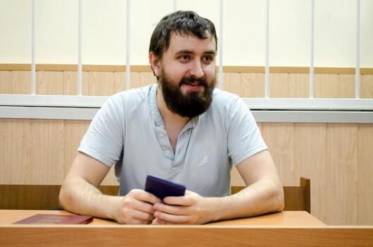 Аляксей Прохараў на судзе. Фота: "Віцебская Вясна" Аляксей Прохараў на судзе. Фота: "Віцебская Вясна"
