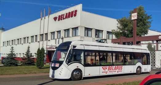Беларусь хоча стварыць зборачную вытворчасць электробусаў у Сербіі