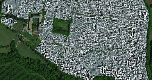 Археолагі склалі мапу антычнага горада без раскопак