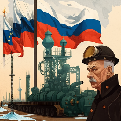 Расійскі рынак паліва не заменіць Беларусі страчаныя Еўропу і Украіну. Ілюстрацыйная выява: Midjourney Расійскі рынак паліва не заменіць Беларусі страчаныя Еўропу і Украіну. Ілюстрацыйная выява: Midjourney