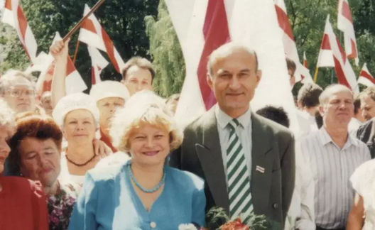 Галіна і Зянон. Фота Сяргея Навумчыка. Галіна і Зянон. Фота Сяргея Навумчыка.