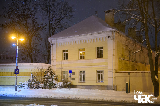 З 1928 па 1939 гады Шырма жыў у гэтым доме насупраць Прачысценскага сабору З 1928 па 1939 гады Шырма жыў у гэтым доме насупраць Прачысценскага сабору