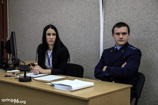Сакратар суда і пракурор Аляксандр Кароль Сакратар суда і пракурор Аляксандр Кароль
