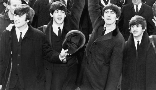 The Beatles у аэрапорце Кенэдзі, 1964 год. Фота: Library of Congress / United Press International The Beatles у аэрапорце Кенэдзі, 1964 год. Фота: Library of Congress / United Press International