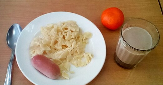 Нарэшце заўважылі. Галоўчанка назваў школьнае харчаванне нясмачным, аднастайным і неэстэтычным