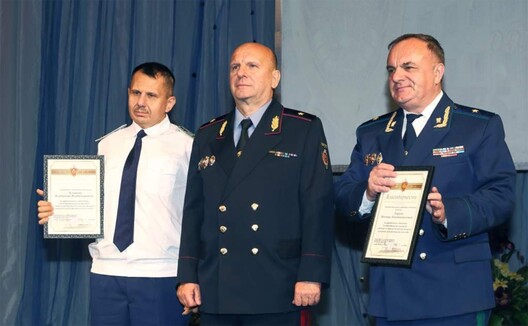 Пётр Урублеўскі (у цэнтры). Фота: prokuratura.gov.by Пётр Урублеўскі (у цэнтры). Фота: prokuratura.gov.by