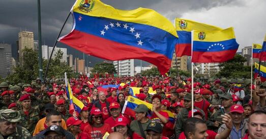 У Венесуэле правялі ваенныя вучэнні з удзелам людзей сталага веку