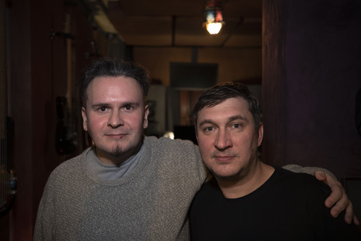 Віктар Сямашка і Павел Сопат. Фота – Аляксандар Драгавоз Віктар Сямашка і Павел Сопат. Фота – Аляксандар Драгавоз