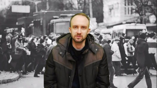 Арцём Воўна, скрыншот з праўладнага відэа Арцём Воўна, скрыншот з праўладнага відэа