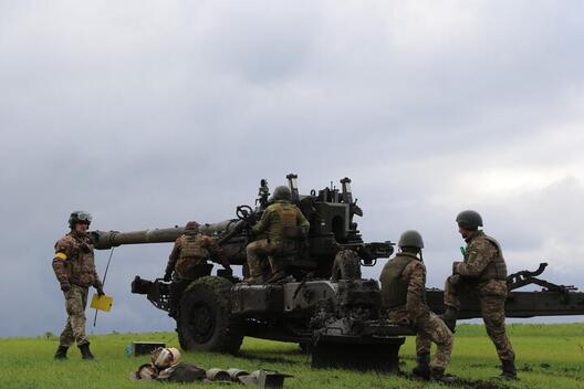 Артылерысты Узброеных сіл Украіны. Фота: facebook/GeneralStaff.ua Артылерысты Узброеных сіл Украіны. Фота: facebook/GeneralStaff.ua