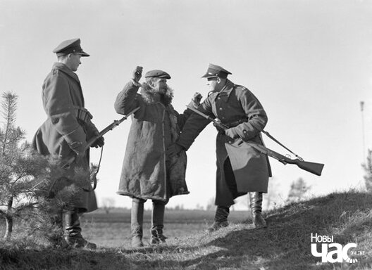 Затрыманне дыверсанта на рыжскай мяжы Затрыманне дыверсанта на рыжскай мяжы