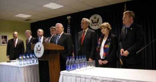 Кангрэсмены на праспекце Незалежнасці