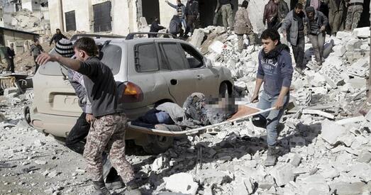 Сірыйскія актывісты абвінавачваюць Расію ў гібелі 47 чалавек у ходзе авіяналёту