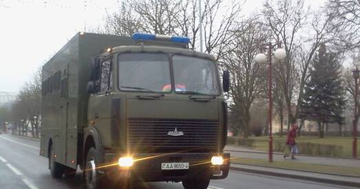 Беларускі АМАП пад расійскім сцягам