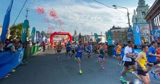 Падчас марафону ў Кіеве шпіталізаваны 12 удзельнікаў, адзін памёр