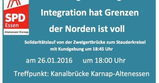 СДПГ у Эсэне заклікае да вулічных блакад супраць бежанцкіх памяшканняў