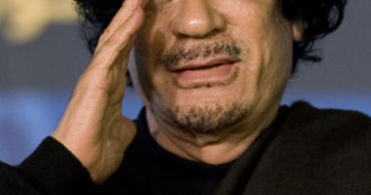 Кадафі разгаварыўся