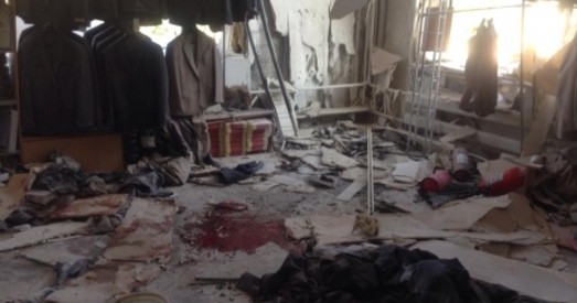 У данецкім ЦУМе адбыўся выбух