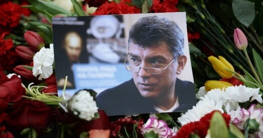 Марш памяці Барыса Нямцова ў Маскве — дзясяткі тысяч удзельнікаў (відэа)