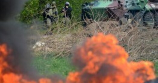 Сёння раніцай у Данецкай вобласці загінула болей за 30 вайскоўцаў