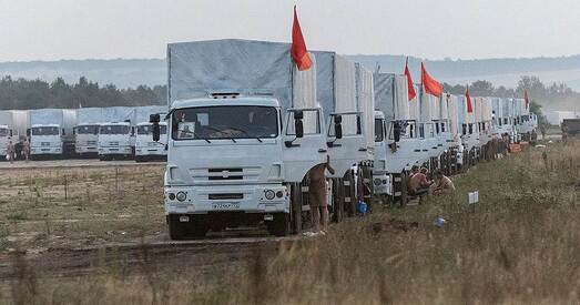 Ва Украіну прыбыў другі «гуманітарны канвой» з Расіі