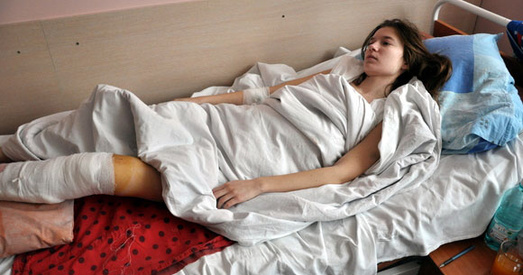 Мая Абромчык: Спецназавец, які збіў мяне, заплаціць за злачынства