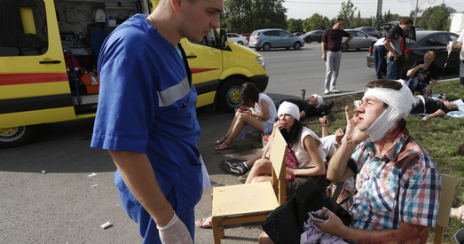 У Маскве ў выніку сходу з рэек цягніка метро загінулі людзі